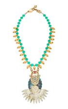 Lulu Frost One-of-a-kind Emerald Glass Necklace