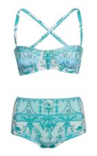 Moda Operandi Etro Printed Racerback Bikini