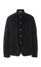 Massimo Alba Stand Collar Velvet Sports Jacket