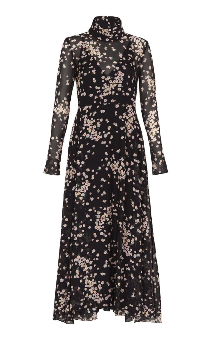 Camilla And Marc Gardin Floral Midi Dress