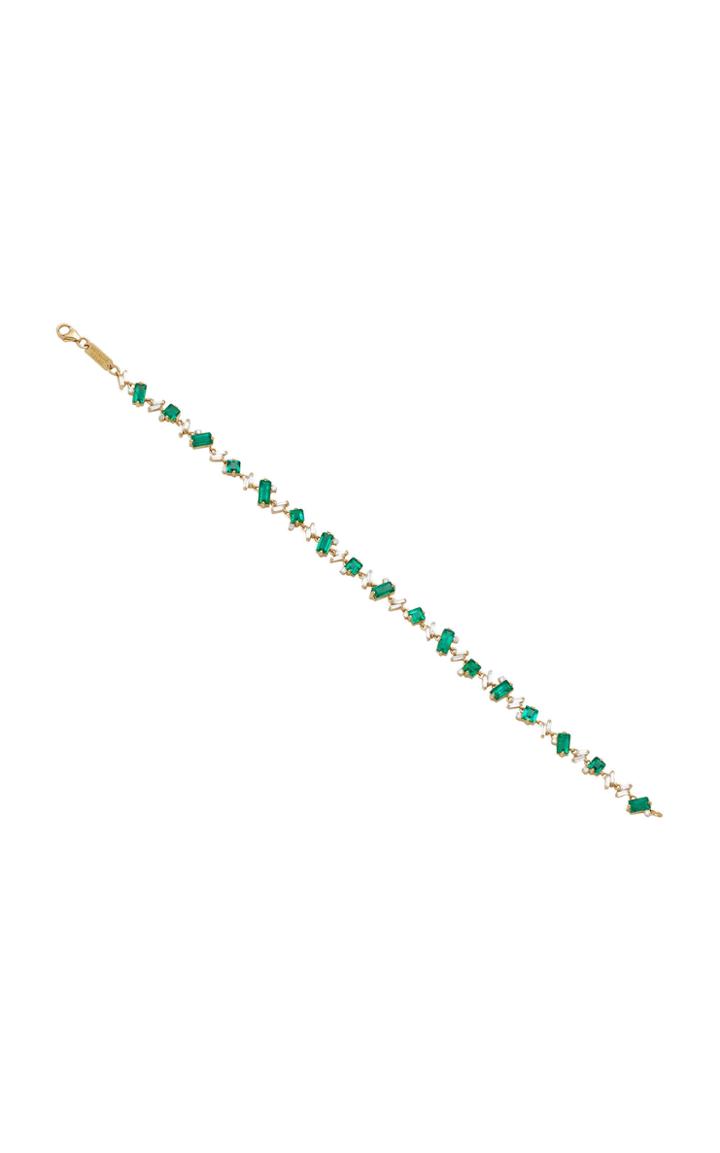 Suzanne Kalan One-of-a-kind Emerald Bracelet