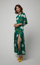 Carolina Herrera Floral-printed Midi Dress