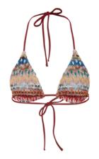 Missoni Mare Multi-color Patterned Bikini Size: 36