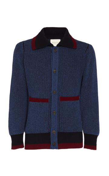 Nicholas Daley Knitted Shirt Jacket Size: 36