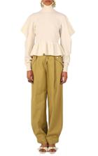 Moda Operandi Ulla Johnson Rosa Peplum Turtleneck Top