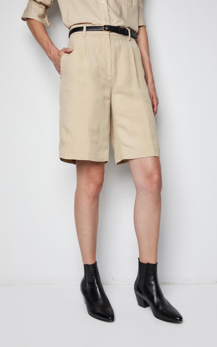 Moda Operandi Nili Lotan Hyde Linen-silk Shorts