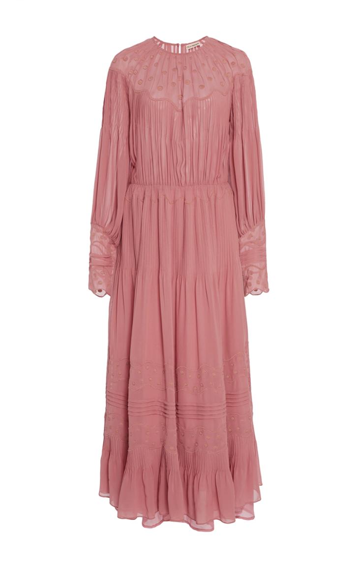 Ulla Johnson Francine Embroidered Dress