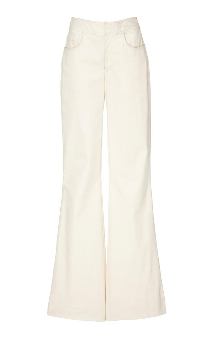 Johanna Ortiz Coco De Indias Cotton-blend Flare Pants