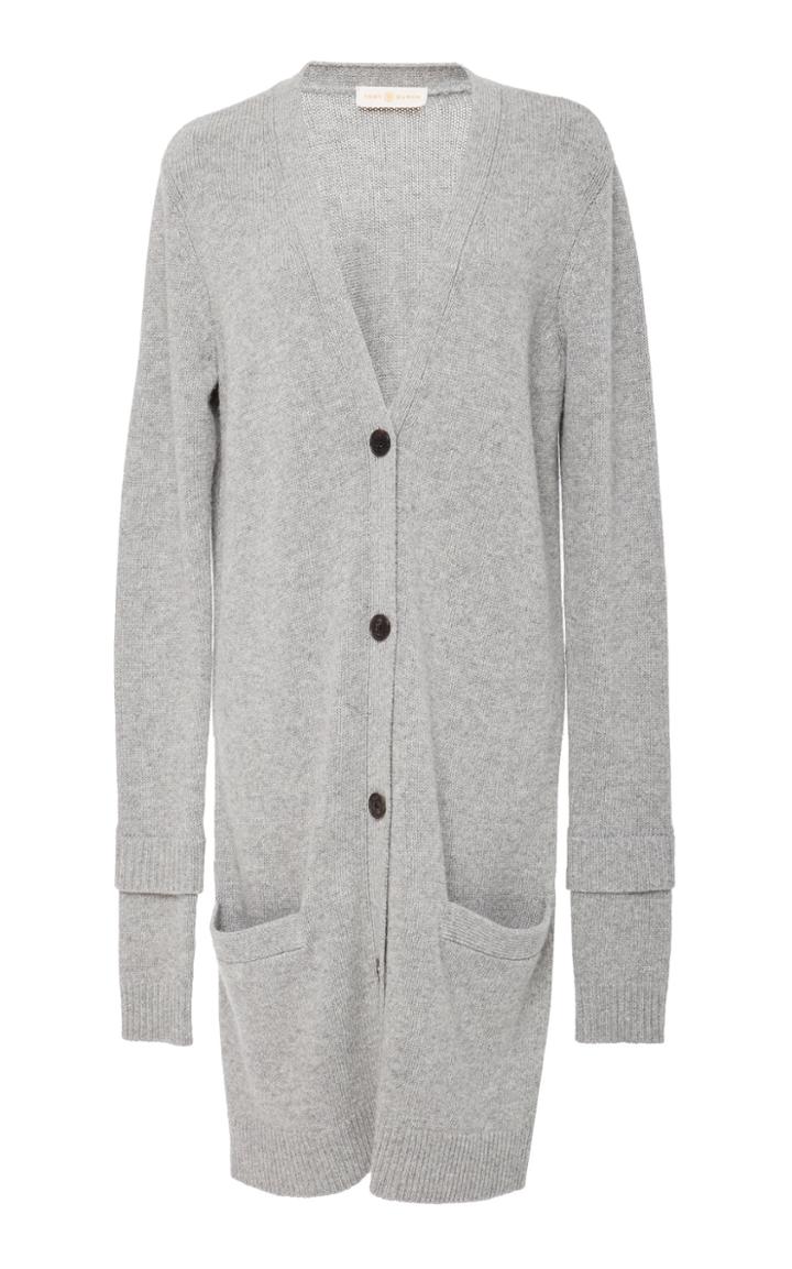 Tory Burch Avery Double Cuff Cardigan