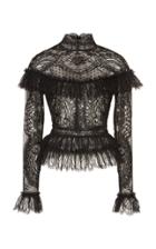 Zuhair Murad Maeko Lace Blouse