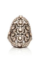 Sutra 18k White Gold Diamond Ring