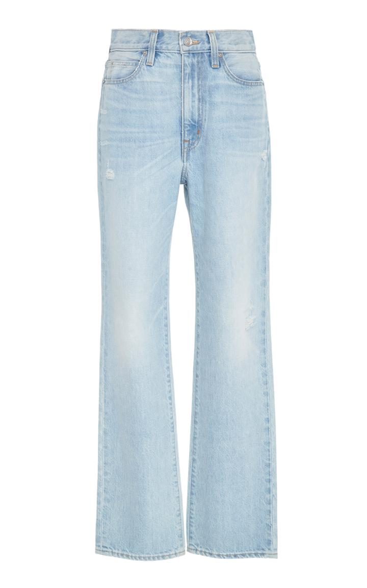 Slvrlake Denim London High-rise Straight-leg Jeans