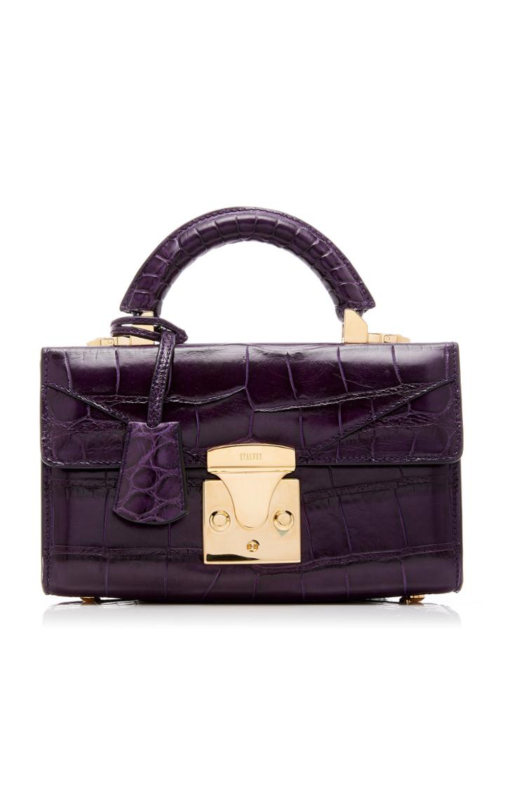 Stalvey Alligator Shoulder Bag