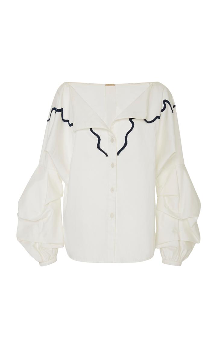 Johanna Ortiz Vicente Cotton Poplin Top
