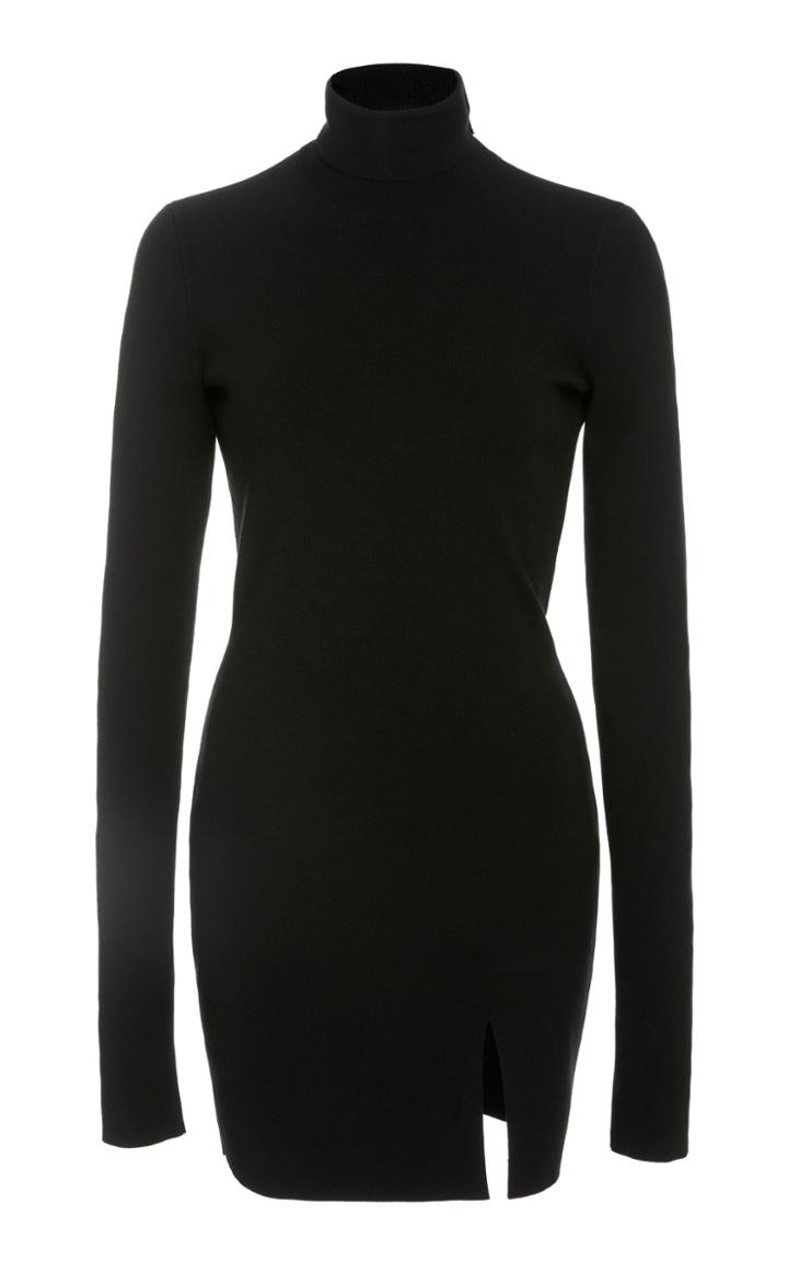 Zeynep Aray Stretch-knit Turtleneck Dress