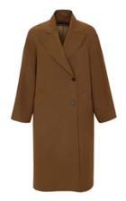 Moda Operandi Martin Grant Limited Edition Peak-lapel Cotton-blend Coat