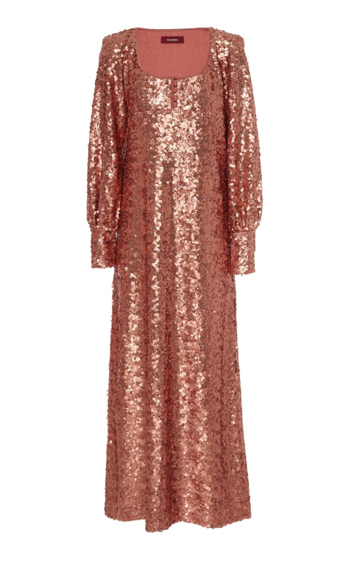 Sies Marjan Enid Cuffed Sequined Dress