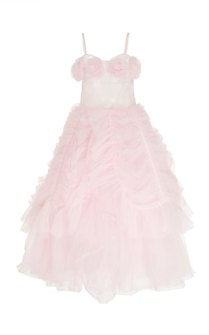 Ryan Lo Pink Princess Tulle Gown