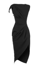 Maticevski Connector Gathered Cady Dress Size: 6