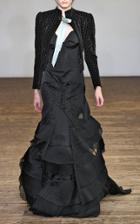 Olivier Theyskens Telvet Victorian Velvet Jacket