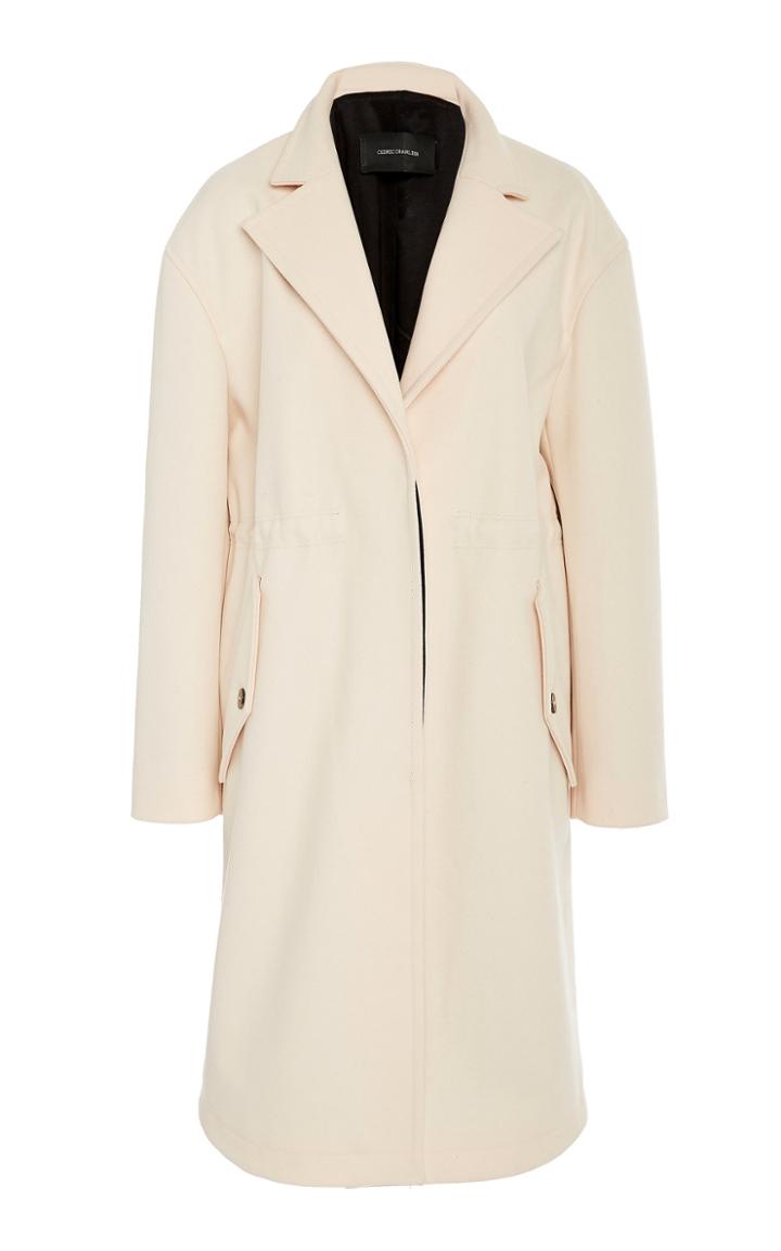 Cdric Charlier Tailored Wool-blend Coat
