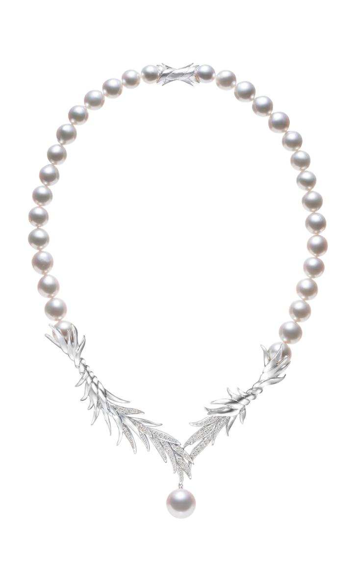 Tasaki Tasaki High Jewelry White Gold Pearl Necklace