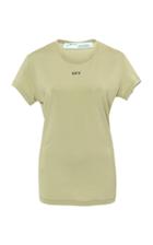 Off-white C/o Virgil Abloh Logo Knit T-shirt