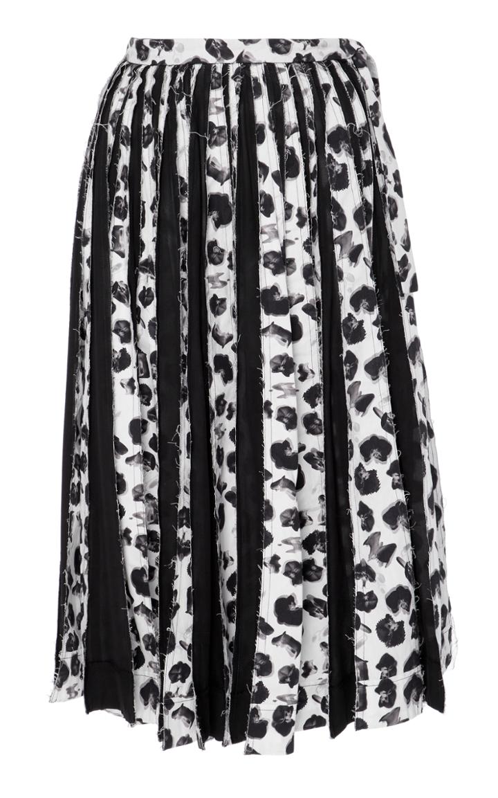 Jonathan Cohen Inverse Abstract Orchids Slash Skirt
