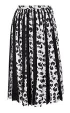 Jonathan Cohen Inverse Abstract Orchids Slash Skirt