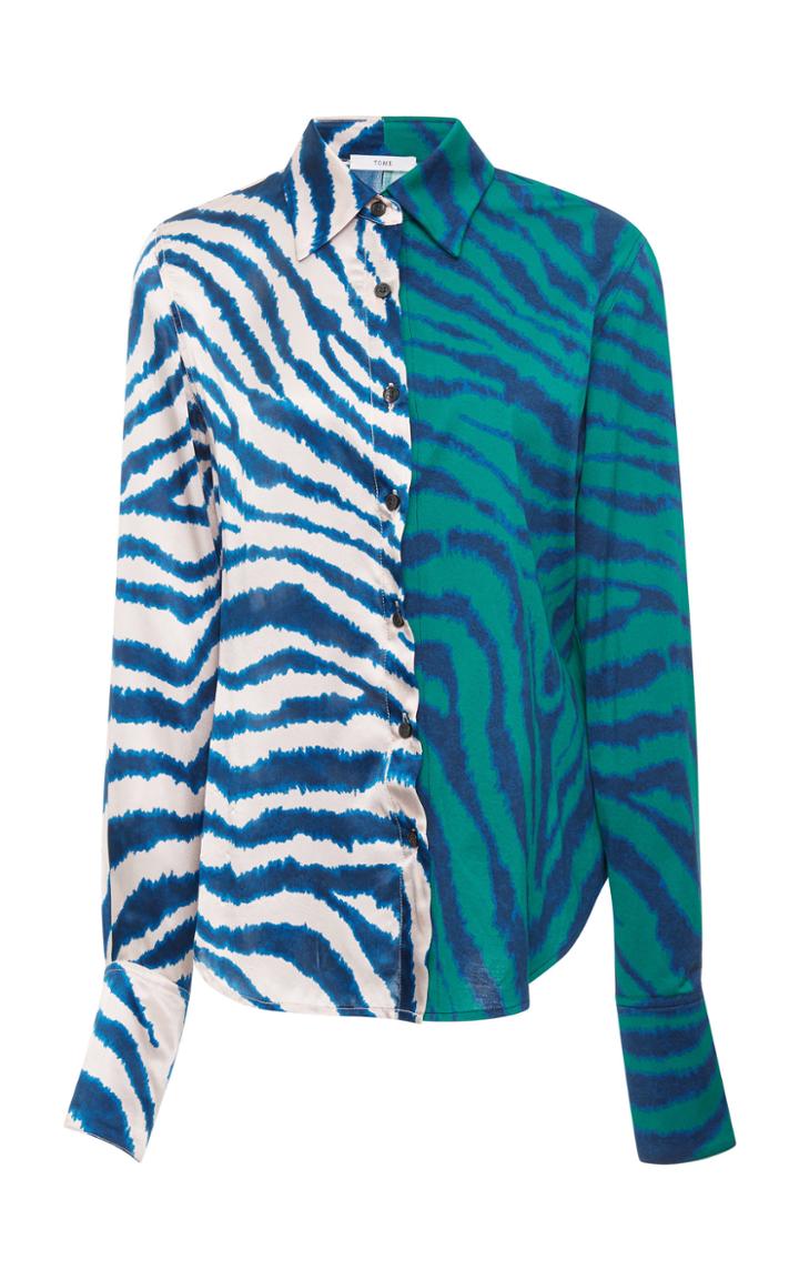 Tome Jersey Paneled Shirt
