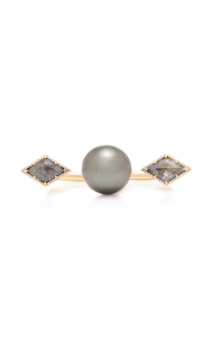 Mizuki One-of-a-kind Double Finger Maleficent Ring