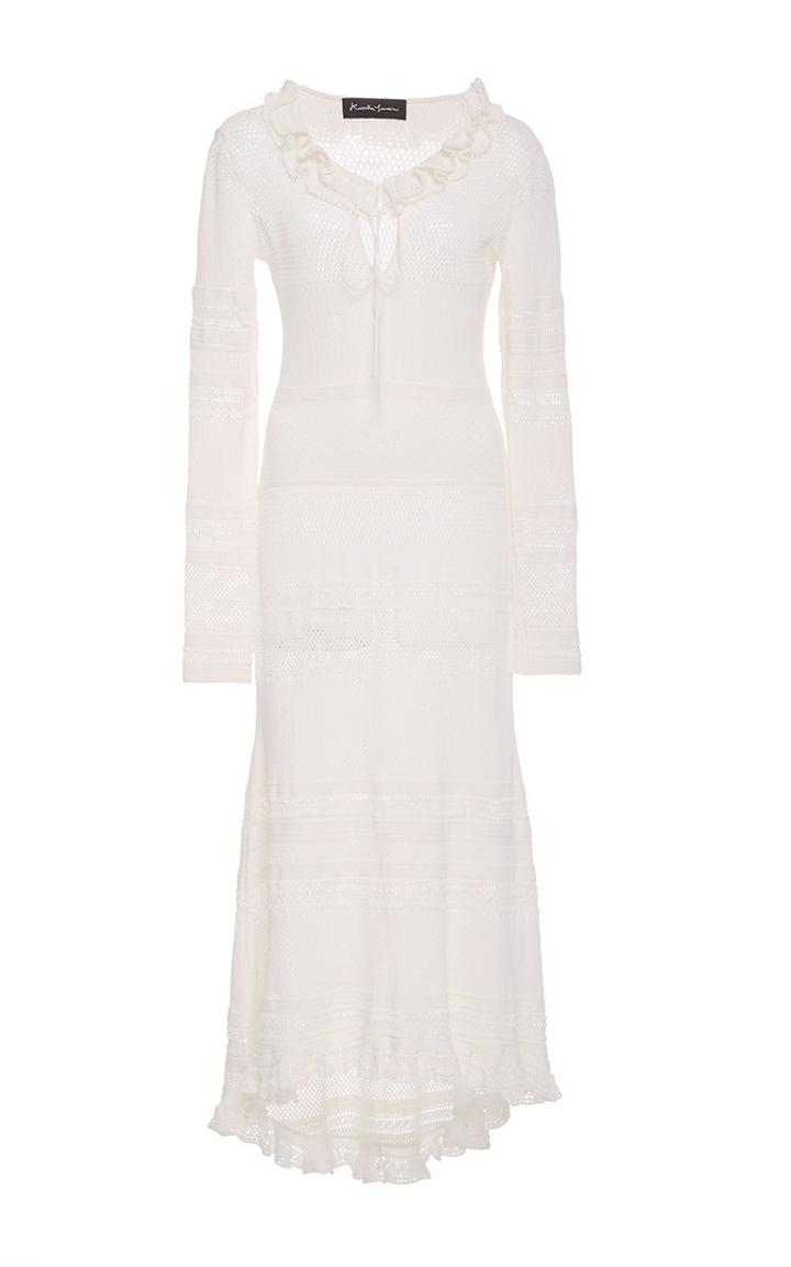 Rossella Jardini Long Crocheted Dress