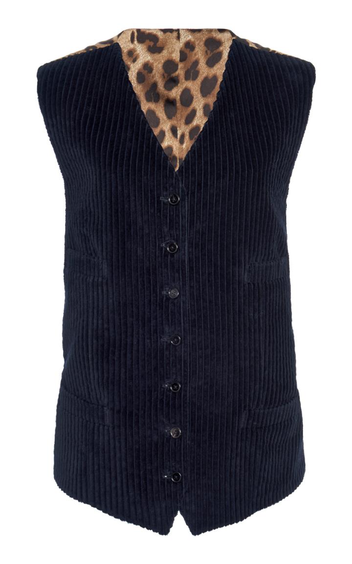 Moda Operandi Dolce & Gabbana Corduroy Vest