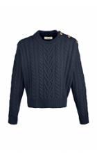 Moda Operandi Blaz Milano Cable-knit Cotton Sweater