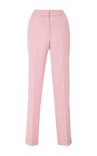 Oscar De La Renta High Waisted Straight Trousers
