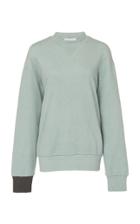 Moda Operandi Rejina Pyo Color-blocked Cotton Sweatshirt Size: S