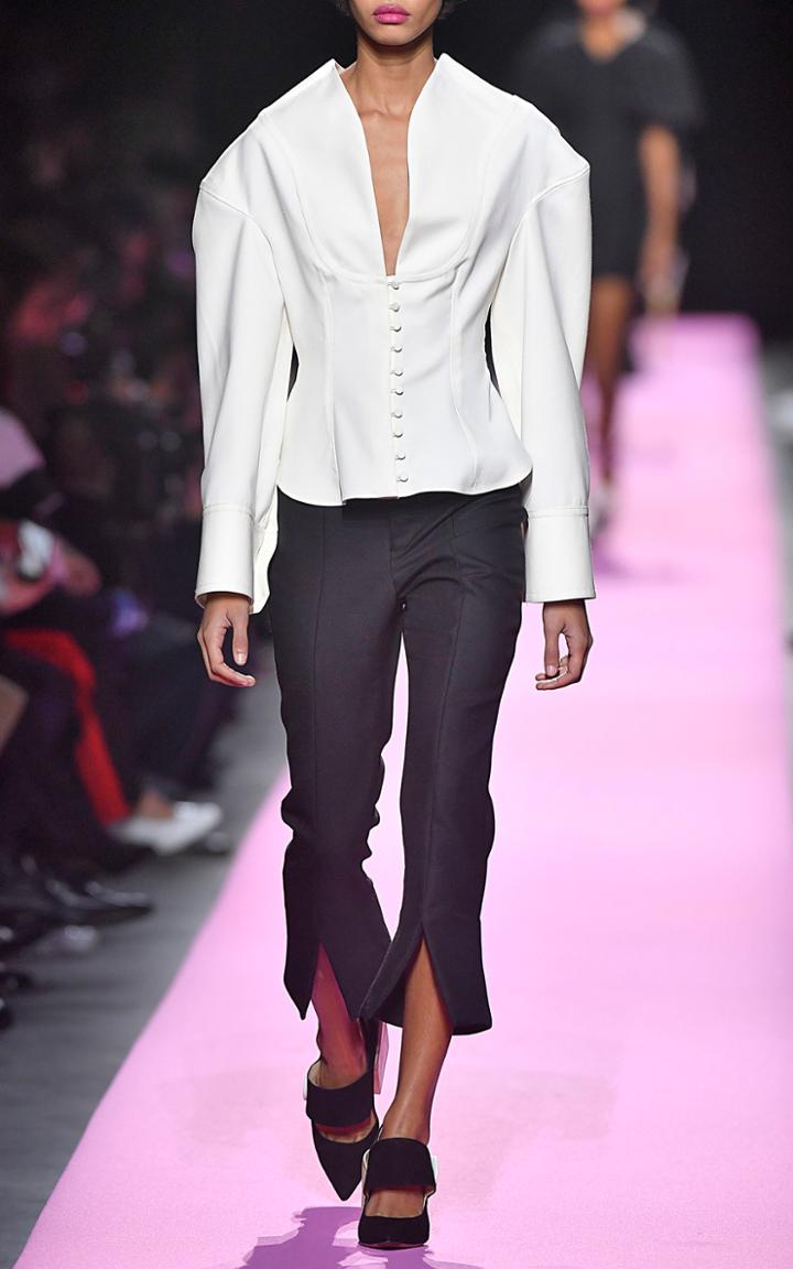 Jacquemus V-neck Corset Shirt