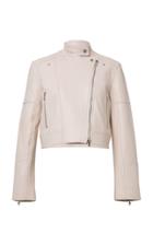 Dorothee Schumacher Sharp Silhouette Leather Jacket