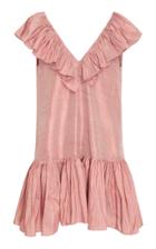 Christine Alcalay Ruffle Mini Dress