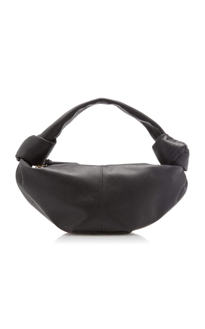 Bottega Veneta Zip Mini Leather Top Handle Bag