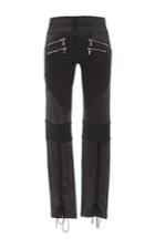 Roberto Cavalli Black Denim Stretch Panel Jeans Denim Pant