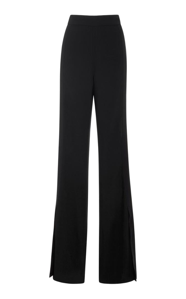 Josie Natori Grosgrain Seamed Trousers