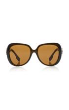 Burberry Round Cat-eye Acetate Sunglasses