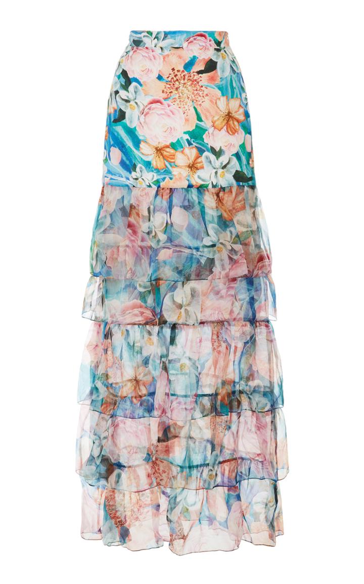 Isolda Eugenie Tiered Ruffle Skirt