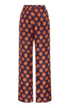 Biyan Festi High-rise Silk Palazzo Pants