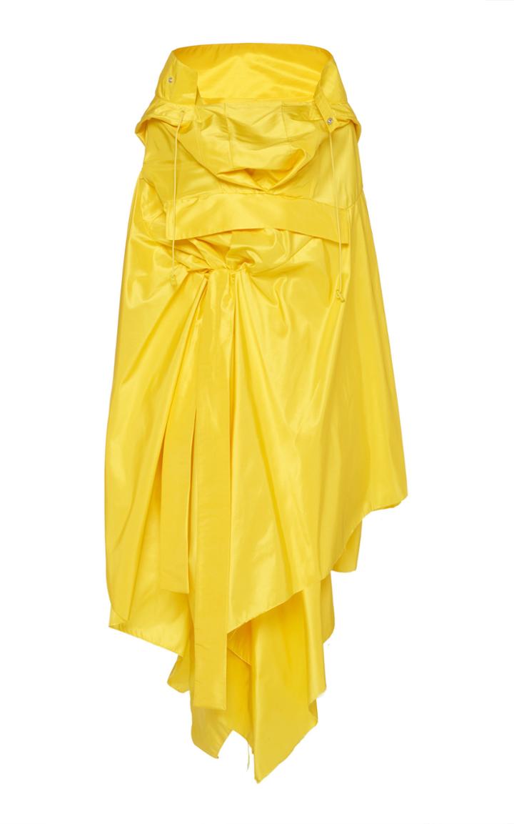 Maison Margiela Silk Taffeta Parka Dress