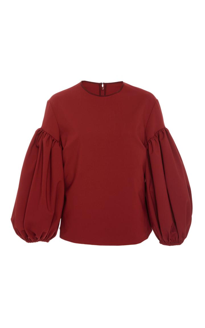 Rosie Assoulin Puff Sleeve Top