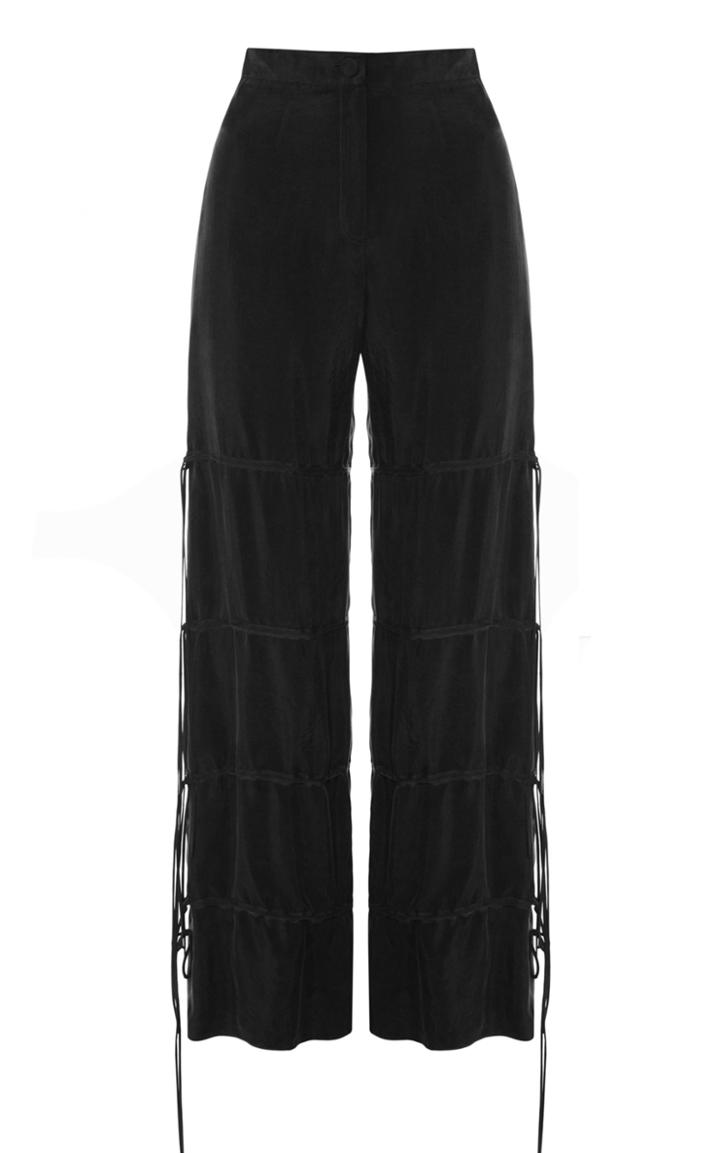 Moda Operandi Matriel All Ties Cupro Wide-leg Pants