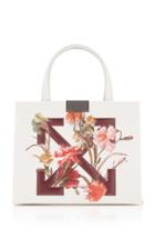 Off-white C/o Virgil Abloh Flowers Leather Mini Box Bag