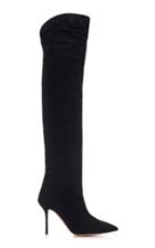 Aquazzura Lancaster Suede Knee Boots Size: 36